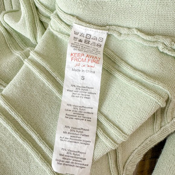 PrettyLittleThing Green Contrast Binding Knit Bodysuit - Picture 5 of 9